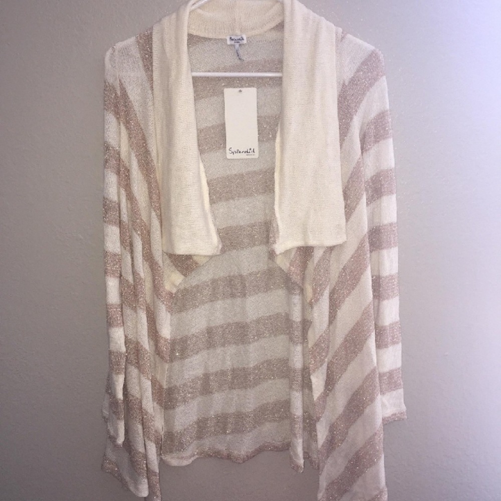 Splendid cardigan sparkle sweater